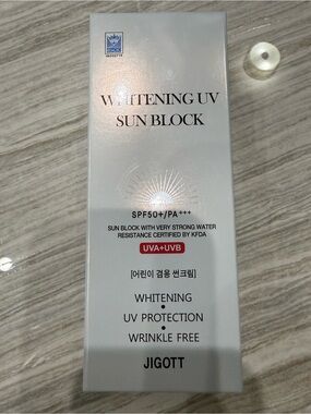 New Jigott Whitening UV Sun Block SPF50+ PA+++
